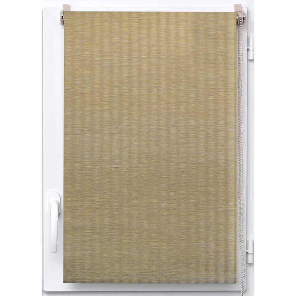 Store enrouleur tamisant effet bambou naturel 90x180cm