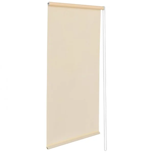 Store Semi-occultant Store Thermique Store Enrouleur Anti-UV Soleil Tubes en Aluminium Tissu Polyester, 50x150cm, Beige