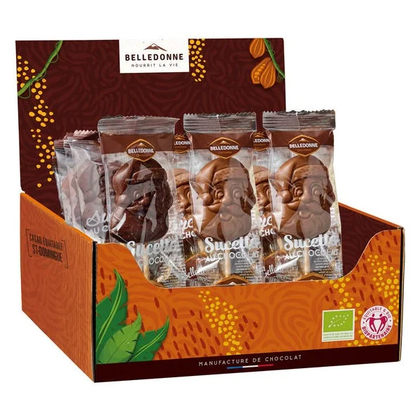 Sucette père Noël chocolat 25g