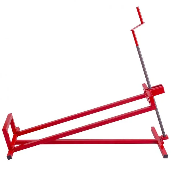 Support de Levage pour Tracteur Tondeuse à Gazon Quad Treuil Auxiliaire de Nettoyage en Acier Capacité 400kg Angle 45°