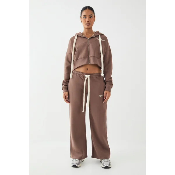 Sweat à Casynthétiqueche Court Boxy avec Cordon Contrastant DSGN Studio