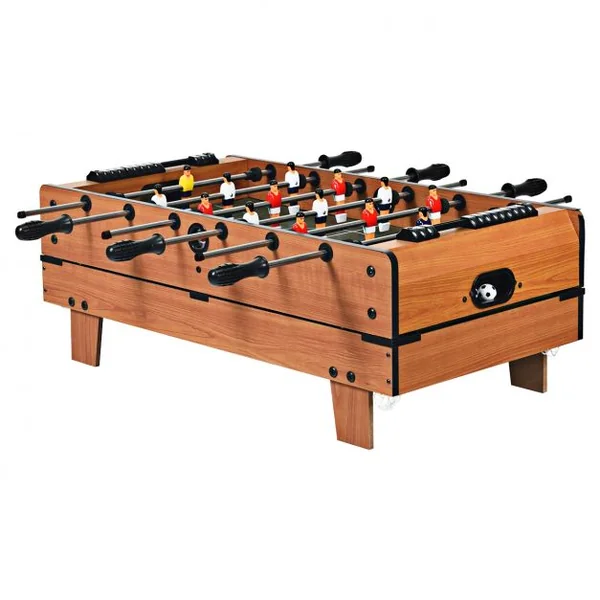 Table de Jeux Multifonction 4 en 1 Baby-foot Air Hockey Billard Tennis de Table 81 x 43 x 30,5 cm