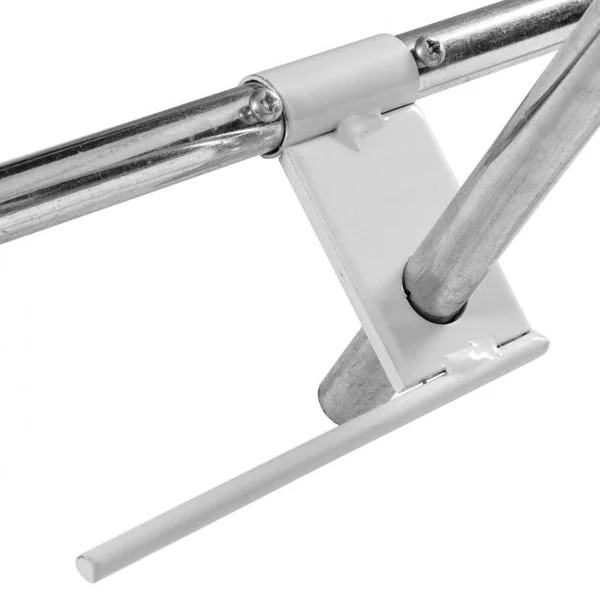 Table de massage pliante 3 zones Lit de massage pour cosmétique Appuie-tête Accoudoirs Portable 182x77,5x68cm Blanc