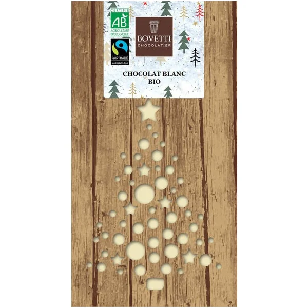 Tablette chocolat blanc 100g