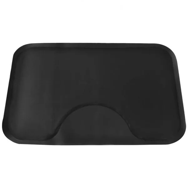 Tapis de Sol pour Salon Rectangulaire Tapis Anti-Fatigue Tapis Protège-Sol PVC + NBR Noir 152,4 x 91,44 cm