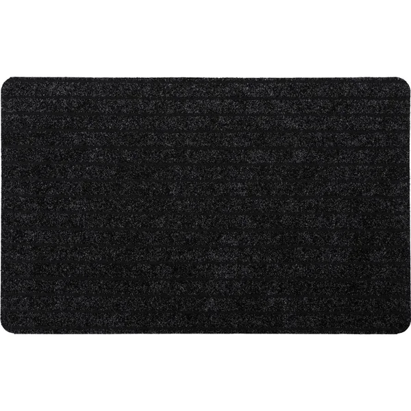Tapis d'intérieur CHLOE gris noir 50x80cm