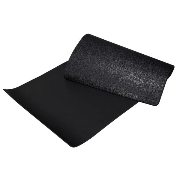 Tapis pour appareils de fitness Tapis multifonction pour sport, en PVC imperméable et ignifuge, 120 x 60 x 0,6 cm, Noir