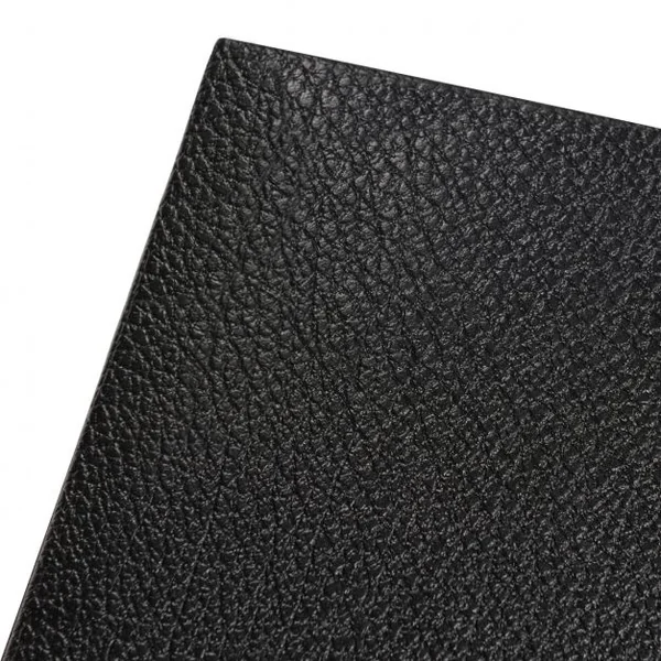 Tapis pour appareils de fitness Tapis multifonction pour sport, en PVC imperméable et ignifuge, 200 x 100 x 0,4 cm, Noir