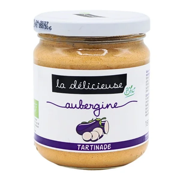 Tartinable aubergine 180g