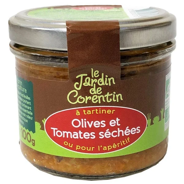 Tartinable olives et tomates séchées 100g