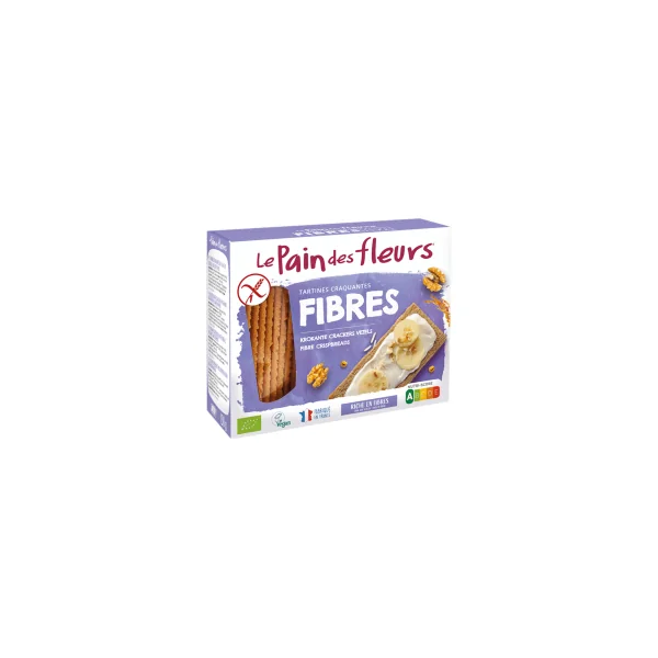 Tartines craquantes bio aux fibres sans gluten - 150g