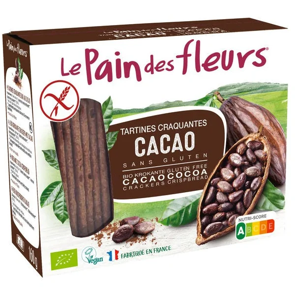Tartines craquantes cacao 160g