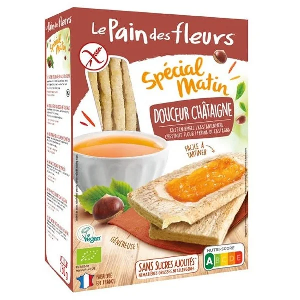 Tartines craquantes épaisses châtaigne 230g