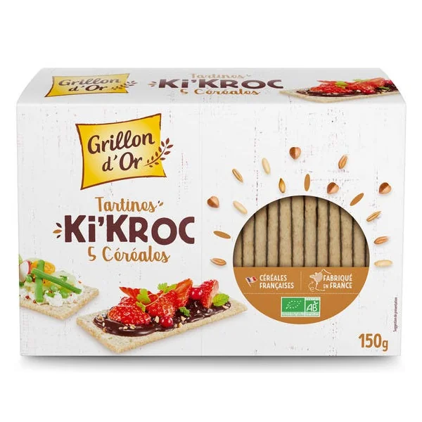 Tartines Ki'Kroc 5 céréales 150g