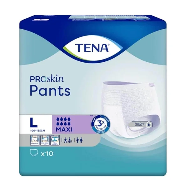 Tena Pants ProSkin Maxi Large - Sachet de 10 - Tena Pants