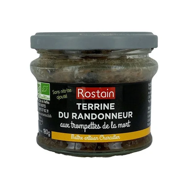 Terrine du randonneur aux trompettes de la mort 180g