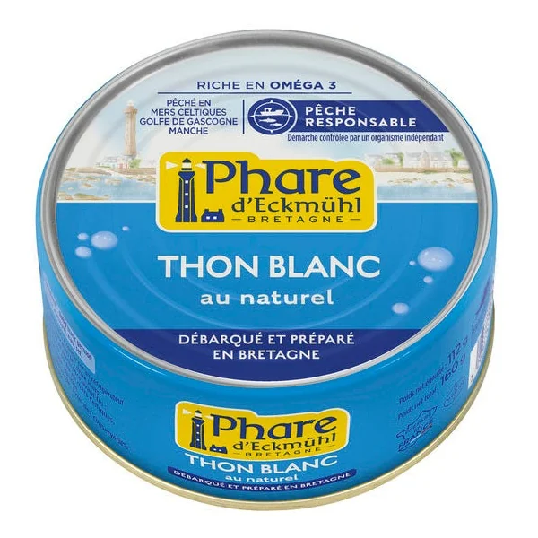 Thon blanc au naturel 112g net égoutté