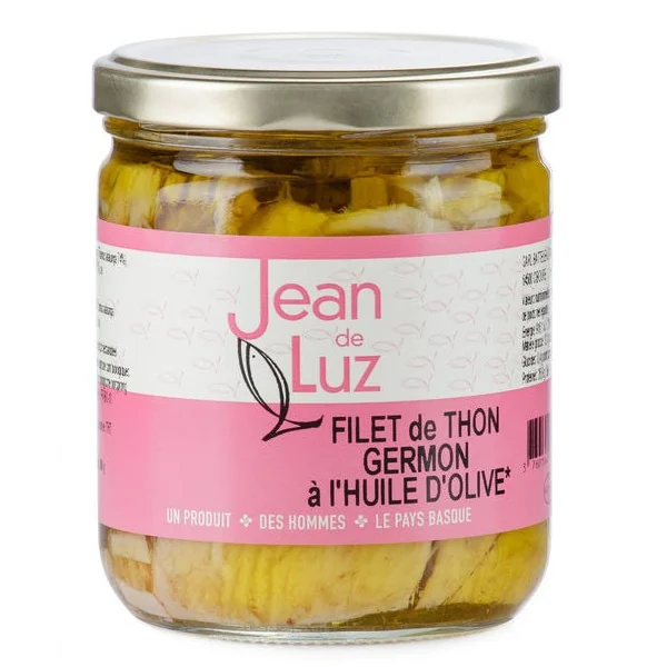 Thon blanc germon filets 280g net égoutté