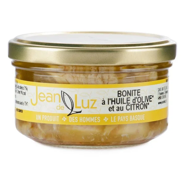 Thon bonite citron 100g net égoutté