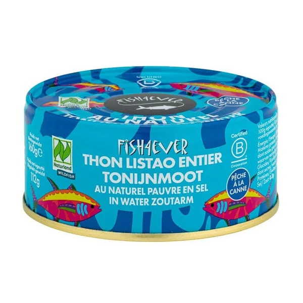 Thon listao au naturel hyposodé 112g net égoutté