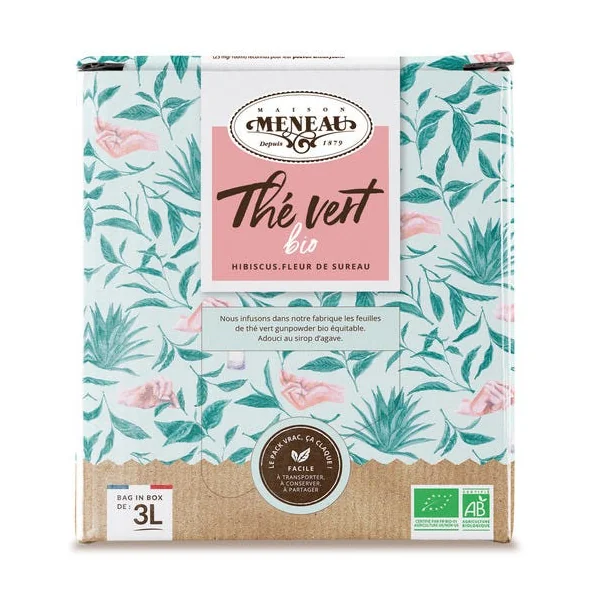 Thé glacé hibiscus sureau 3L