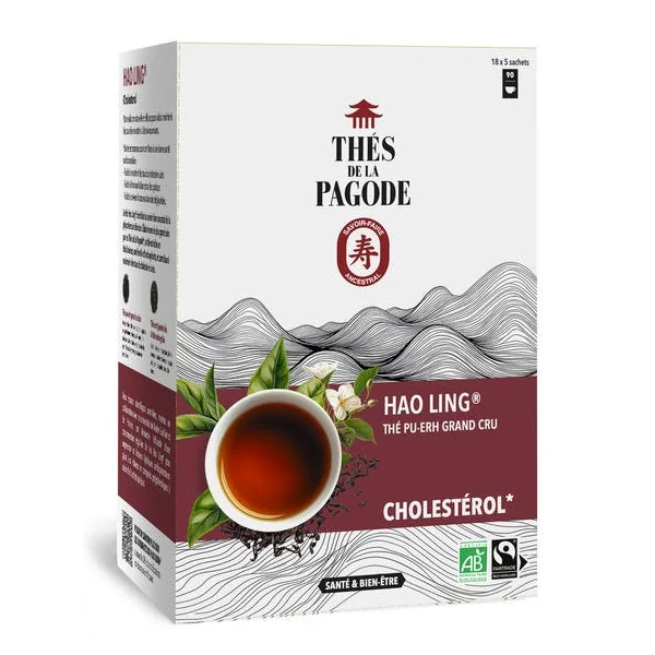 Thé noir Chine Pu Erh Hao Ling 90x2,5g