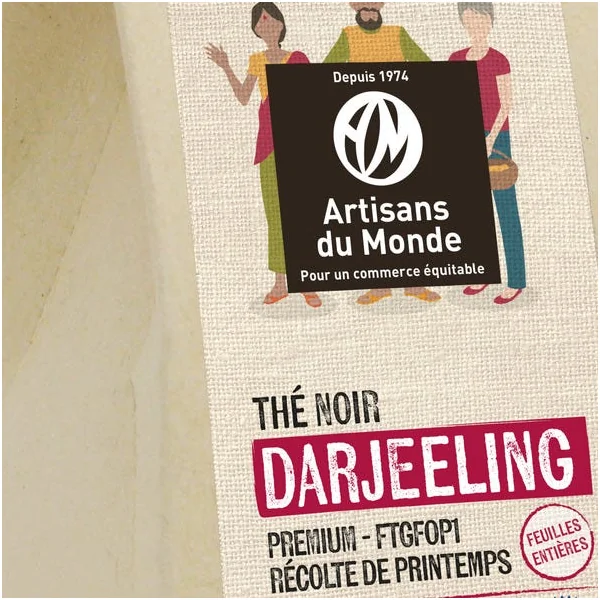 Thé noir Inde Darjeeling 1st flush 100g