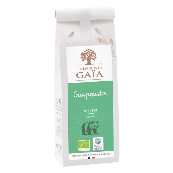 Thé vert Chine Gunpowder 100g