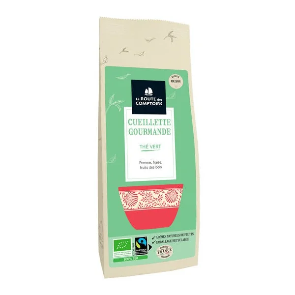 Thé vert Cueillette Gourmande 100g