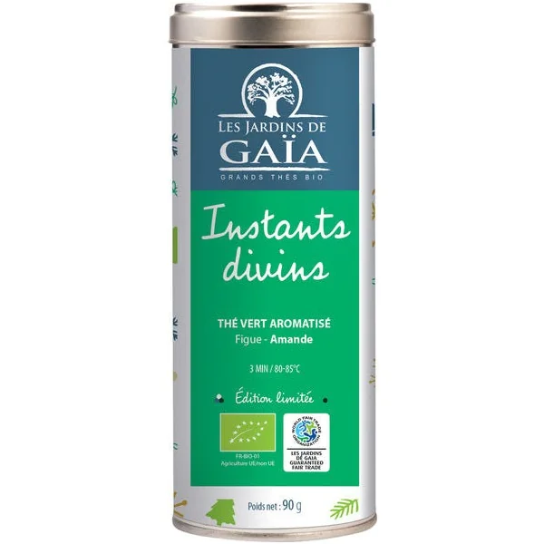 Thé vert instants divins tube 90g