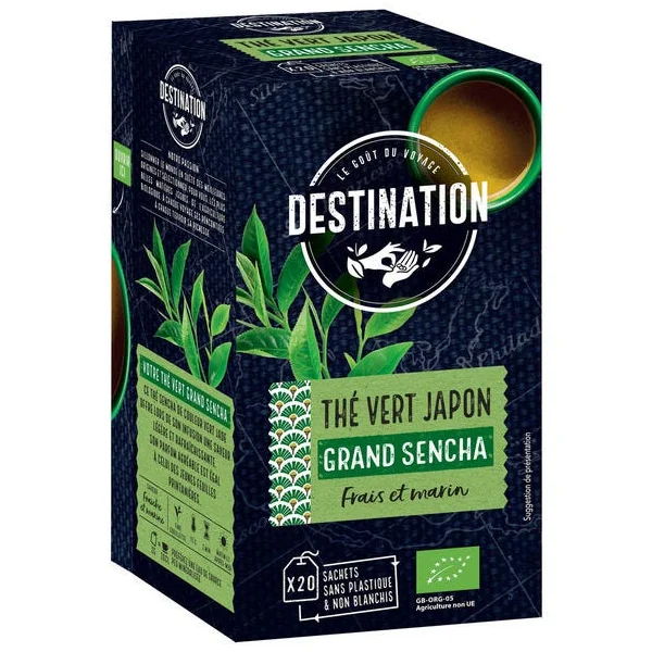 Thé vert sencha 20x2g