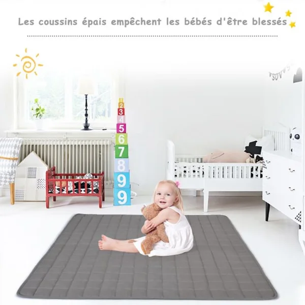 Tipi d'Indien pour Enfants avec Tapis et Sac de Transport 160 x 120 x 120 cm