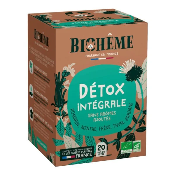 Tisane détox intégrale 20x1,5g