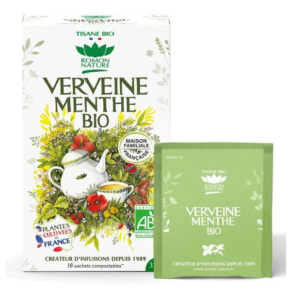 Tisane verveine menthe 18x1,8g