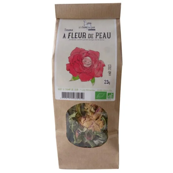 Tisane à fleur de peau