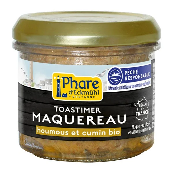 Toastimer maquereau houmous cumin 100g