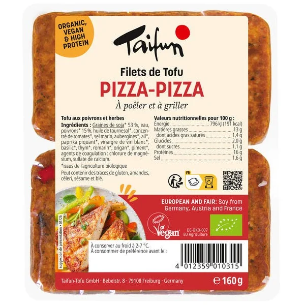 Tofu pizza pizza (2) 160g