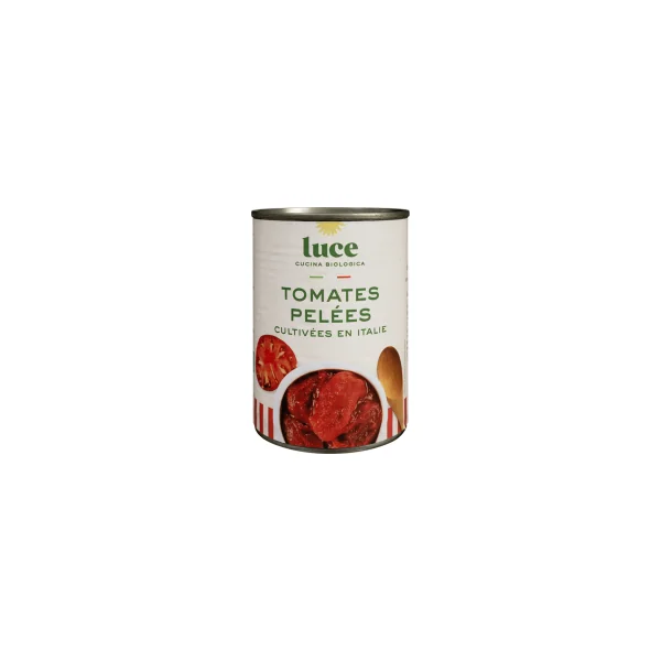 Tomates pelées bio - 400g