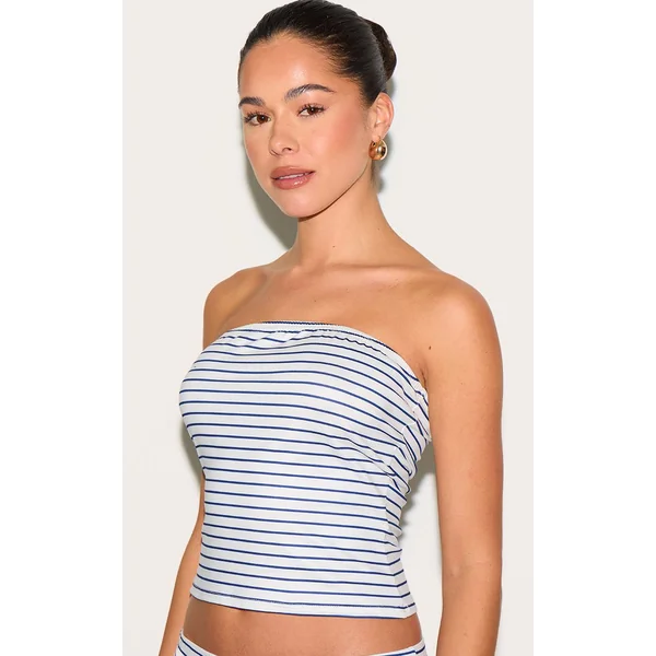 Top Bandeau Long Rayé Toucher Doux