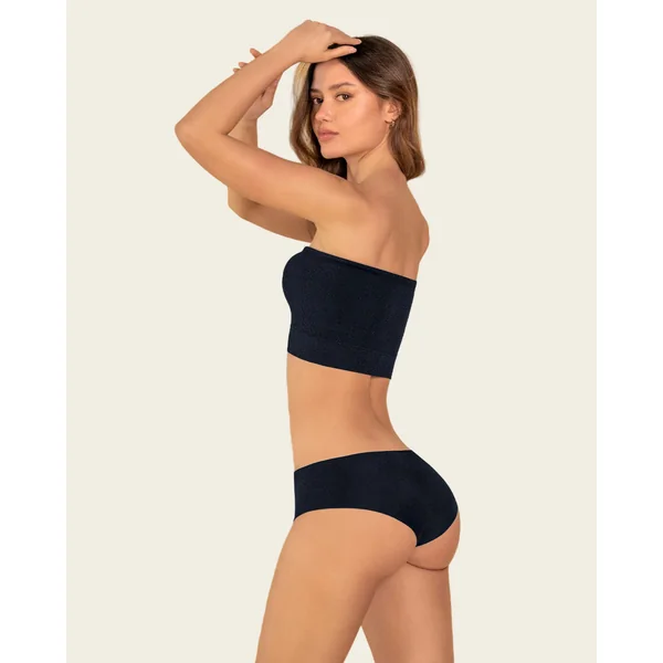 Top sans bretelles sans coutures
