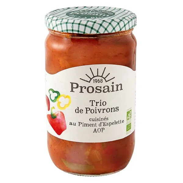 Trio de poivrons 650g