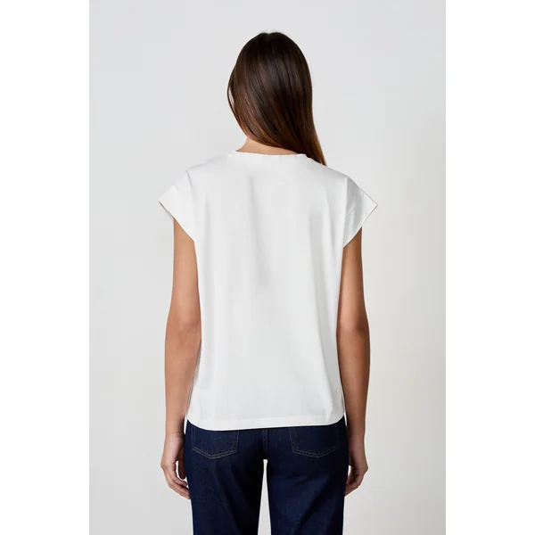 T-shirt col rond 100% coton
