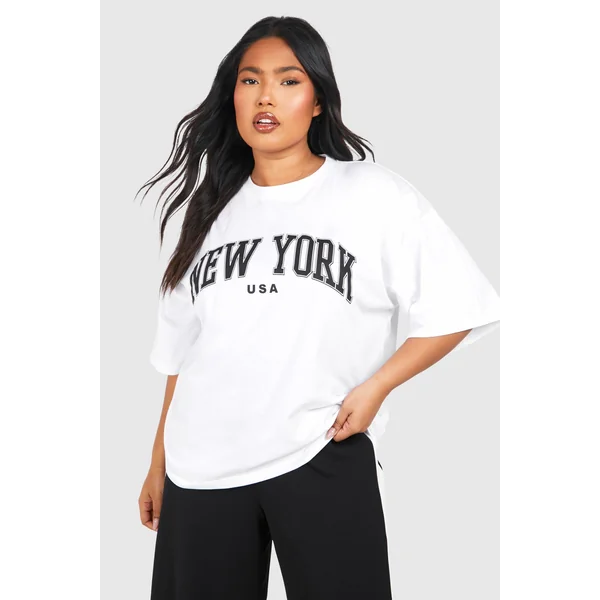 T-shirt oversize Plus New York