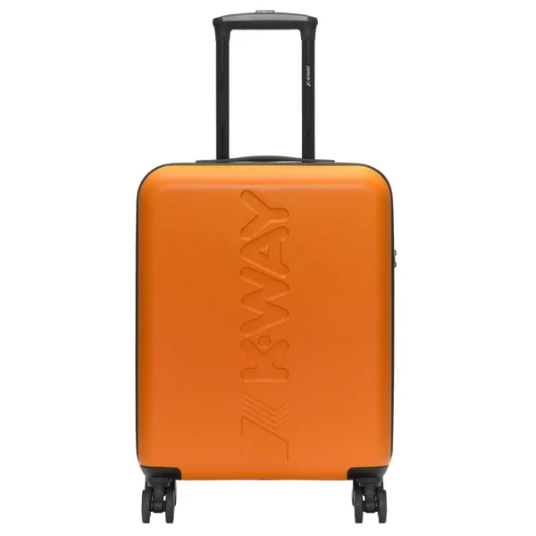 Valise Cabine K-R Trolley Orange Vintage K-Way - Soins Bébé Naturels & Produits Maman Après Naissance