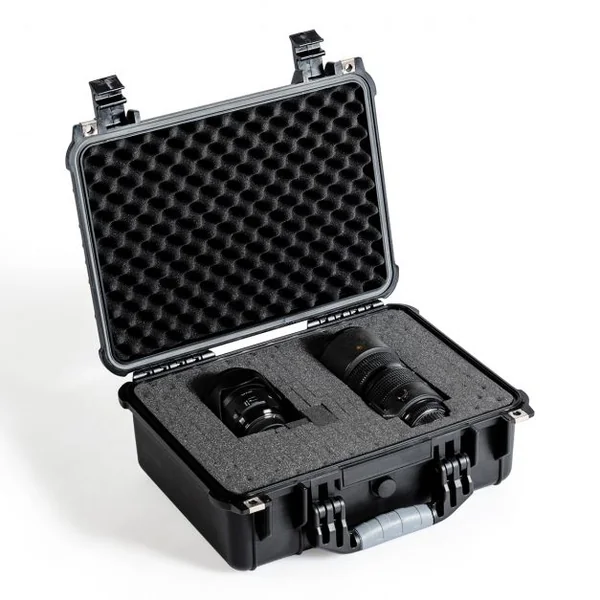 Valise Etanche pour Appareil Photo Professionnel et 3 Inserts en Mousse avec Poignée Ergonomique 41x33x17,5cm Noir