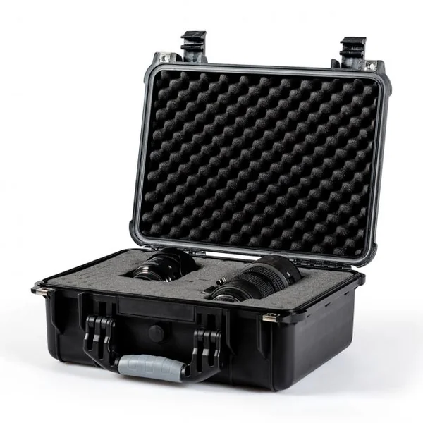 Valise Etanche pour Appareil Photo Professionnel et 3 Inserts en Mousse avec Poignée Ergonomique 41x33x17,5cm Noir