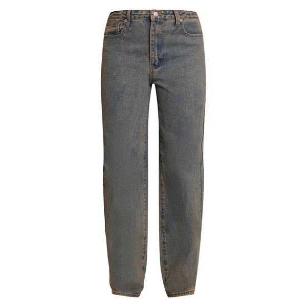Vintage Délavé Jean Boyfriend Taille Haute Tall