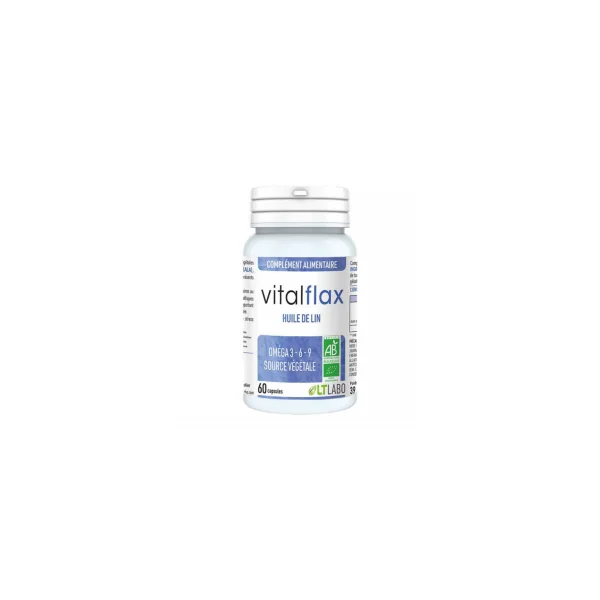Vitalflax bio - Équilibre émotionnel - 60 capsules