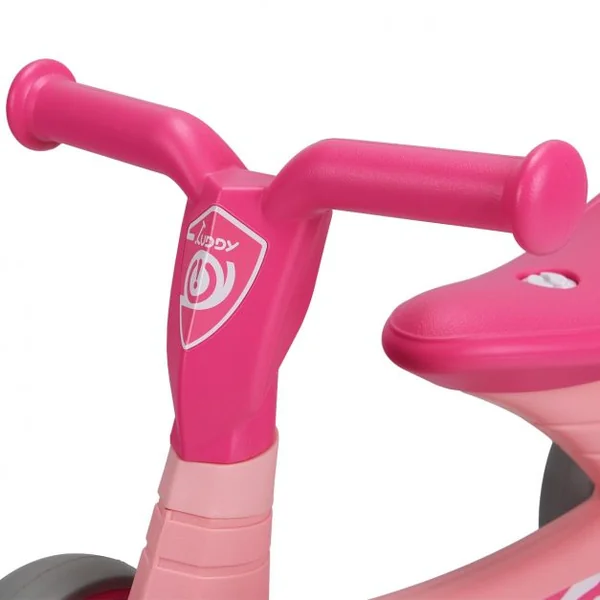 Vélo d’équilibre sans pédales pour enfant Draisienne pour enfants de 1-3 ans, en HDPE-PP-EVA, 58x30x40cm, Rose
