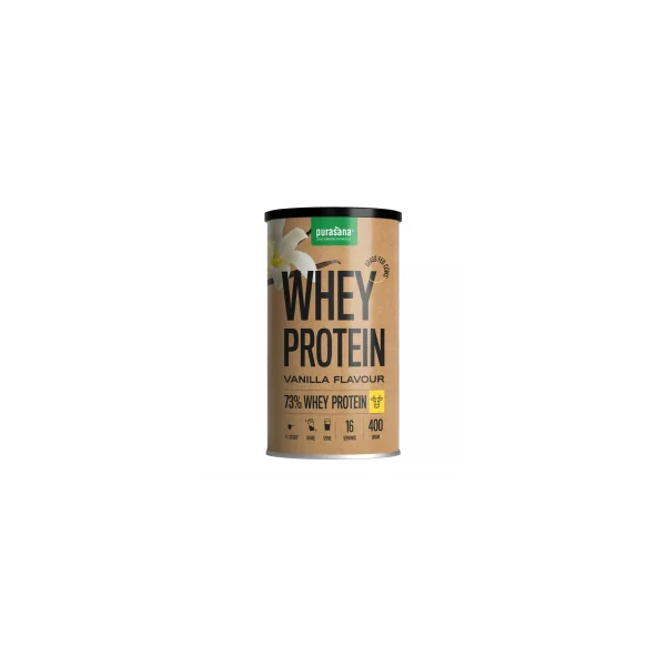 Whey - Protéine de petit lait à la vanille - 400g